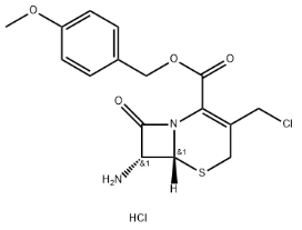 CAS:113479-65-5 7 - амино- 3 - хлорметил - 3 - цефем - 4 - карбоновая кислота P - гидрохлорид метоксибензилового эфира